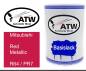 Preview: Mitsubishi, Red Metallic, R64 / PR7: 500ml Lackdose, von ATW Autoteile West.